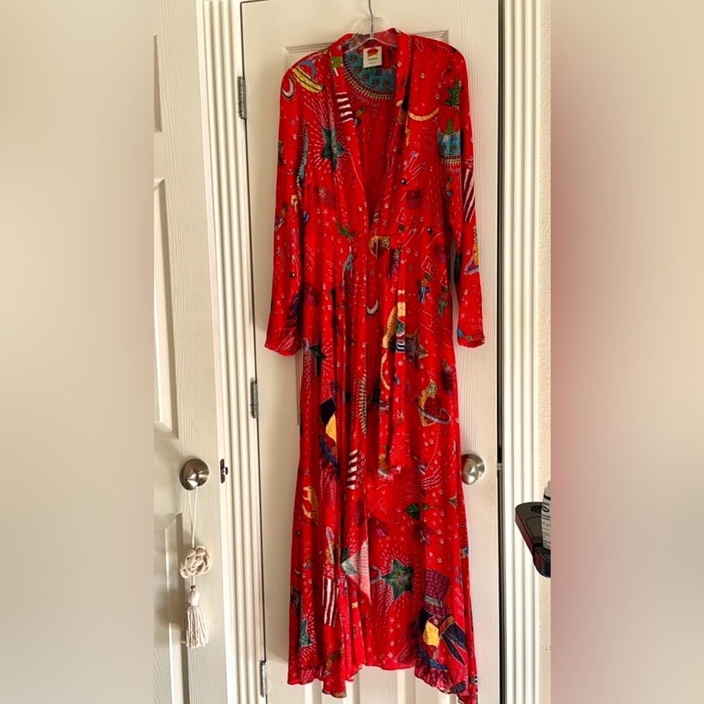 FARM Rio Carnival Maxi Dress: M